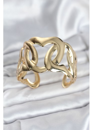 Erb Pirinç Gold Renk Vintage Kadın Bileklik